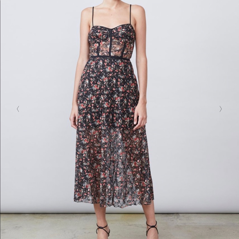 Allen Schwartz Eden Bustier Dress